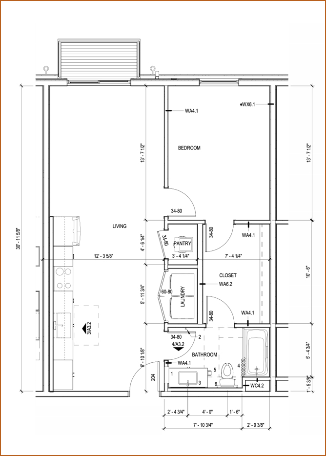 Unit B Floor Plan