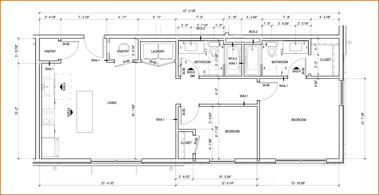 Unit D Floor Plan