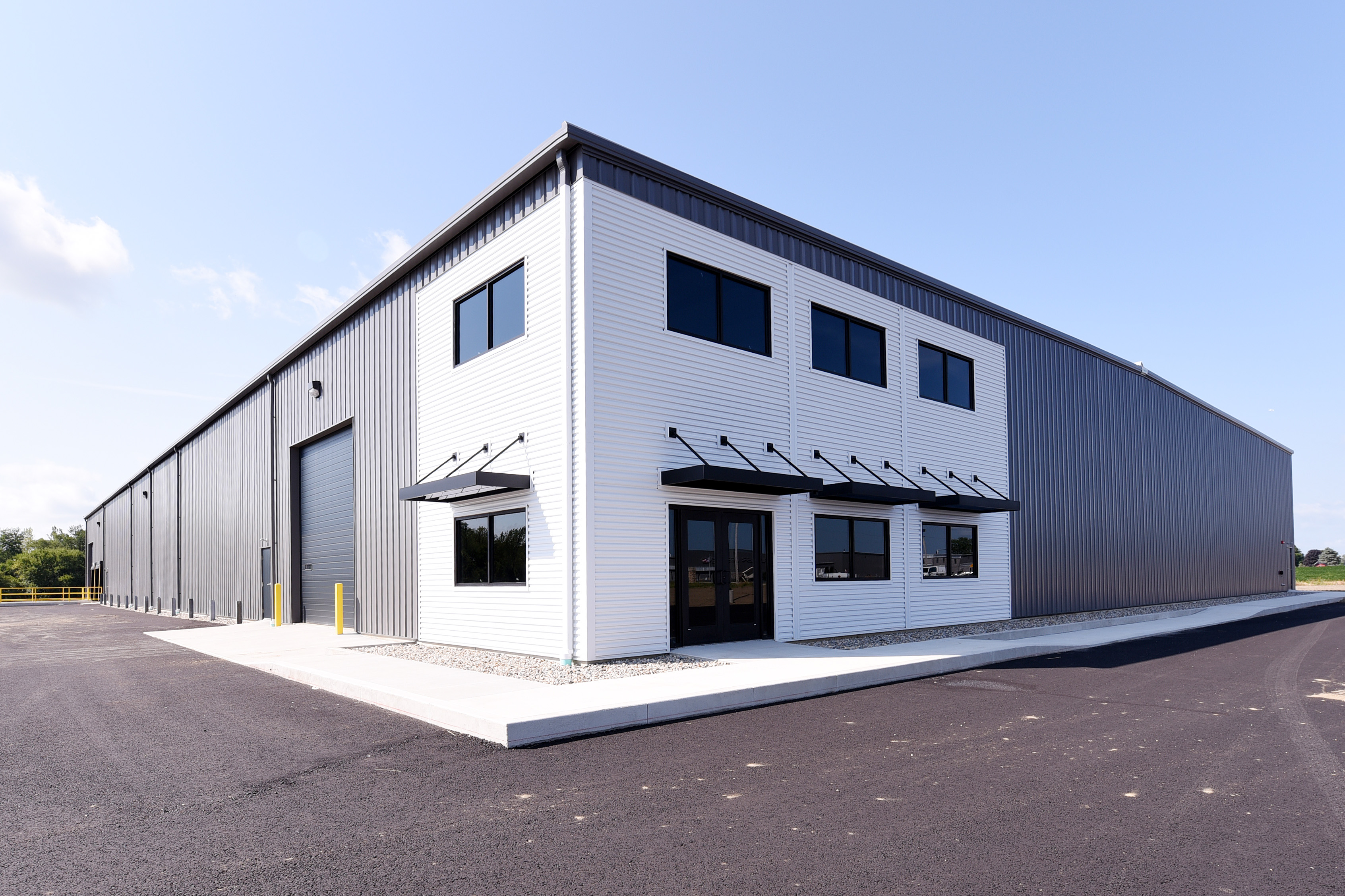 Wabash Spec I industrial construction building.