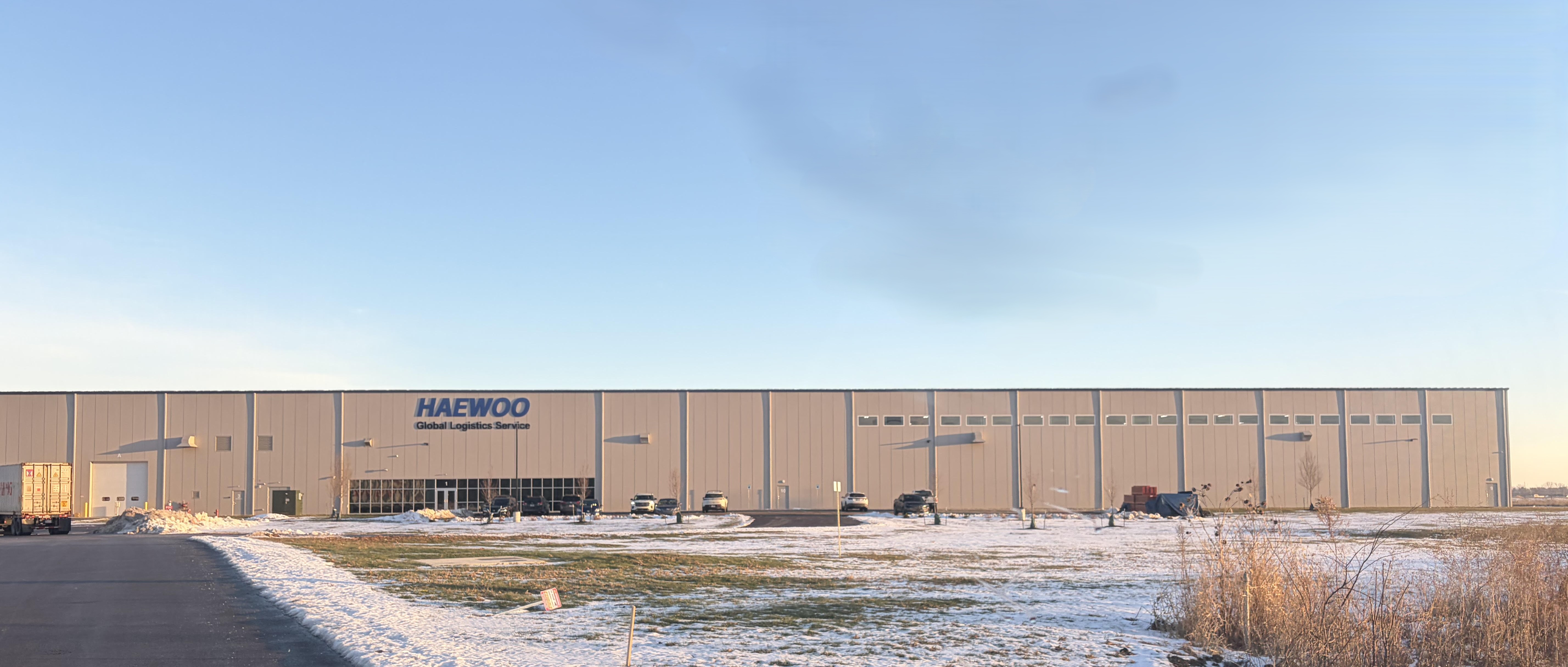 rendering of exterior of industrial building