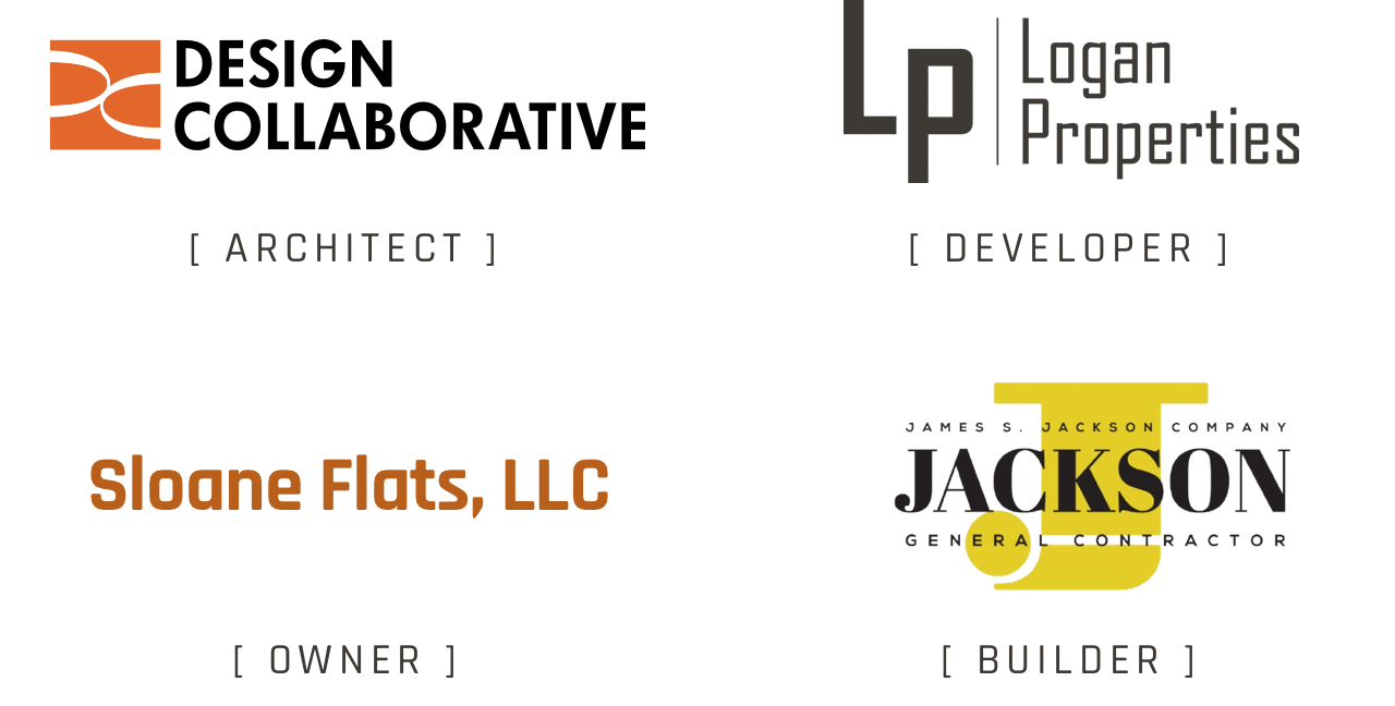 Developers Design Collaborative, Logan Properties, Sloane Flats, LCC, James S. Jackson Company